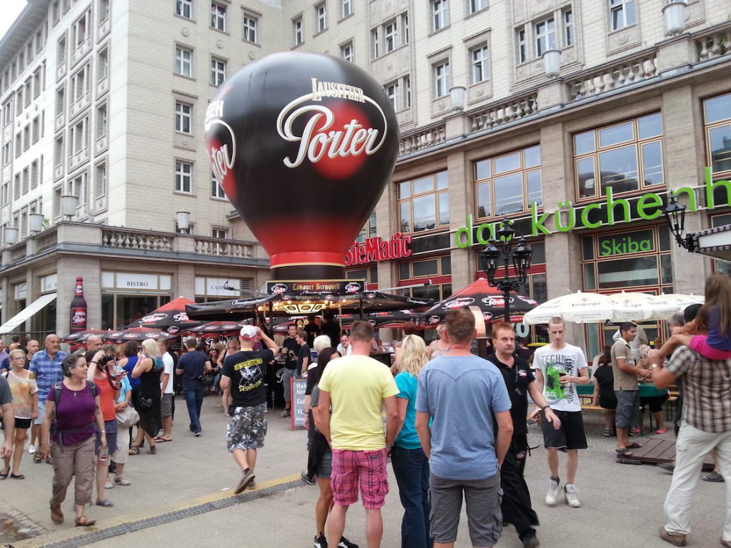 Lausitz Porter Bier Bierfestival