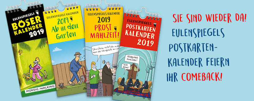 Eulenspiegelkalender 2019