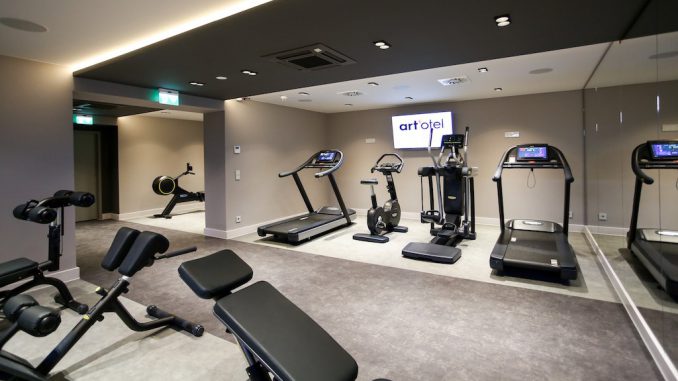 Spa & Gym by art’otel berlin mitte Fitnessraum