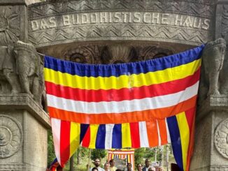 Das Buddhistische Haus in Frohnau hat sein 100-jähriges Bestehen gefeiert. / ©Bezirksamt Reinickendorf