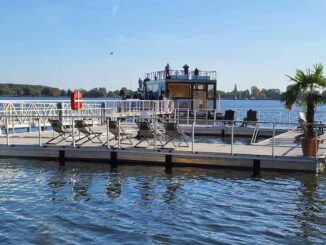 Die neue Seesaune der Havel-Therme in Werder.