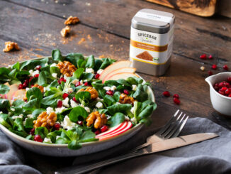 Salted-Caramel-Gewürz von Spicebar auf Feldsalat!?