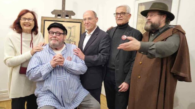 Brigitte Grothum-Walter Plathe-Gregor Gysi-Heinjörg Preetz-Zille-Albrecht Hoffmann als Heinrich Zille