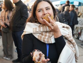 Arancino mit Schokoladen füllung