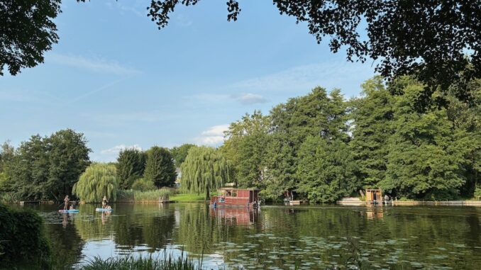 Blick vom River Cafe Molchow / Foto: Oliver Numrich