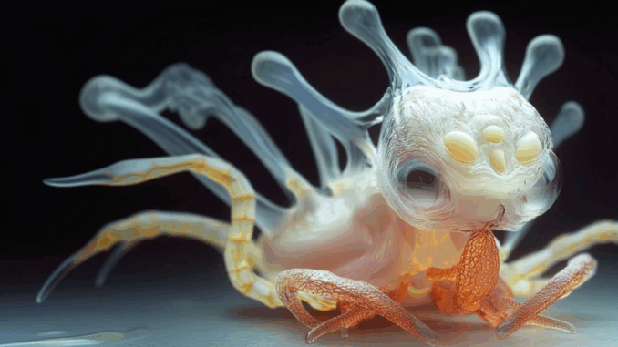 Helena Nikonole "Speculative Species Evolution" 2024 im Rahmen von CHRYSALIS. ARTISTS IN LABS Art Laboratory Berlin