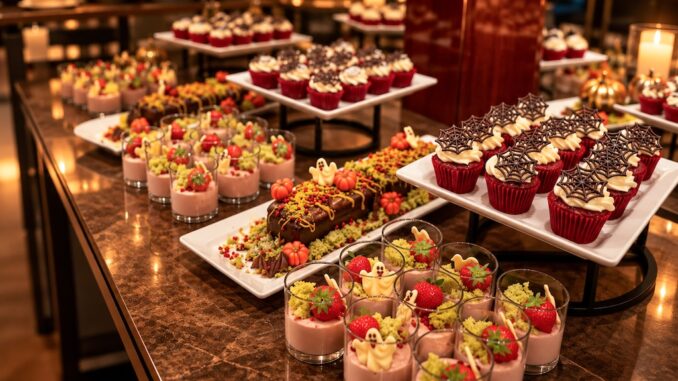 Fingerfood (c) Matt Khodaveisi Fingerfood zu Halloween in der Bar26 des JW Marriott Berlin / Bildquelle: © Matt Khodaveisi