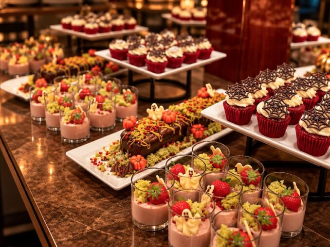 Fingerfood zu Halloween in der Bar26 des JW Marriott Berlin / Bildquelle: © Matt Khodaveisi