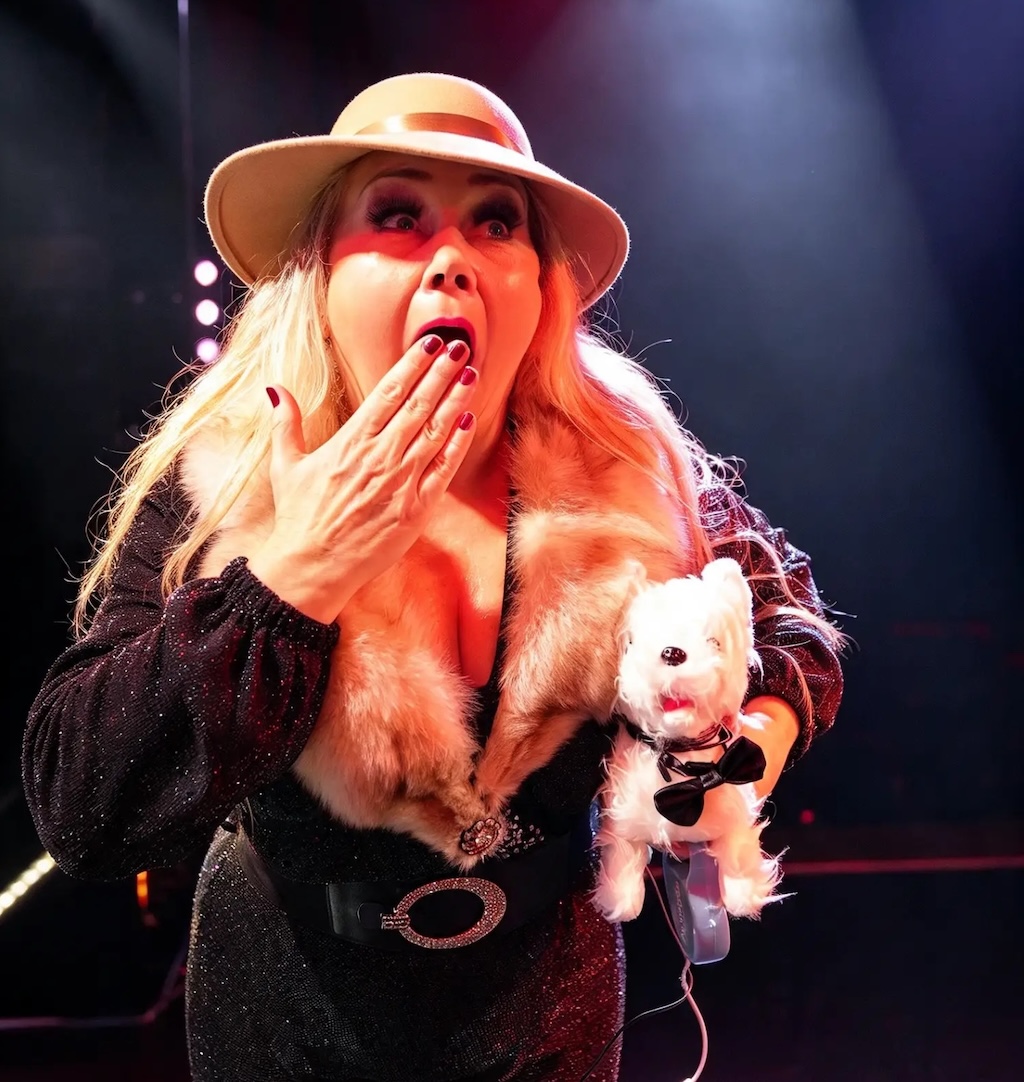 Showbühne Berlin: "Dicke Da": Chris-Schlenker als Helga Hahnemann.